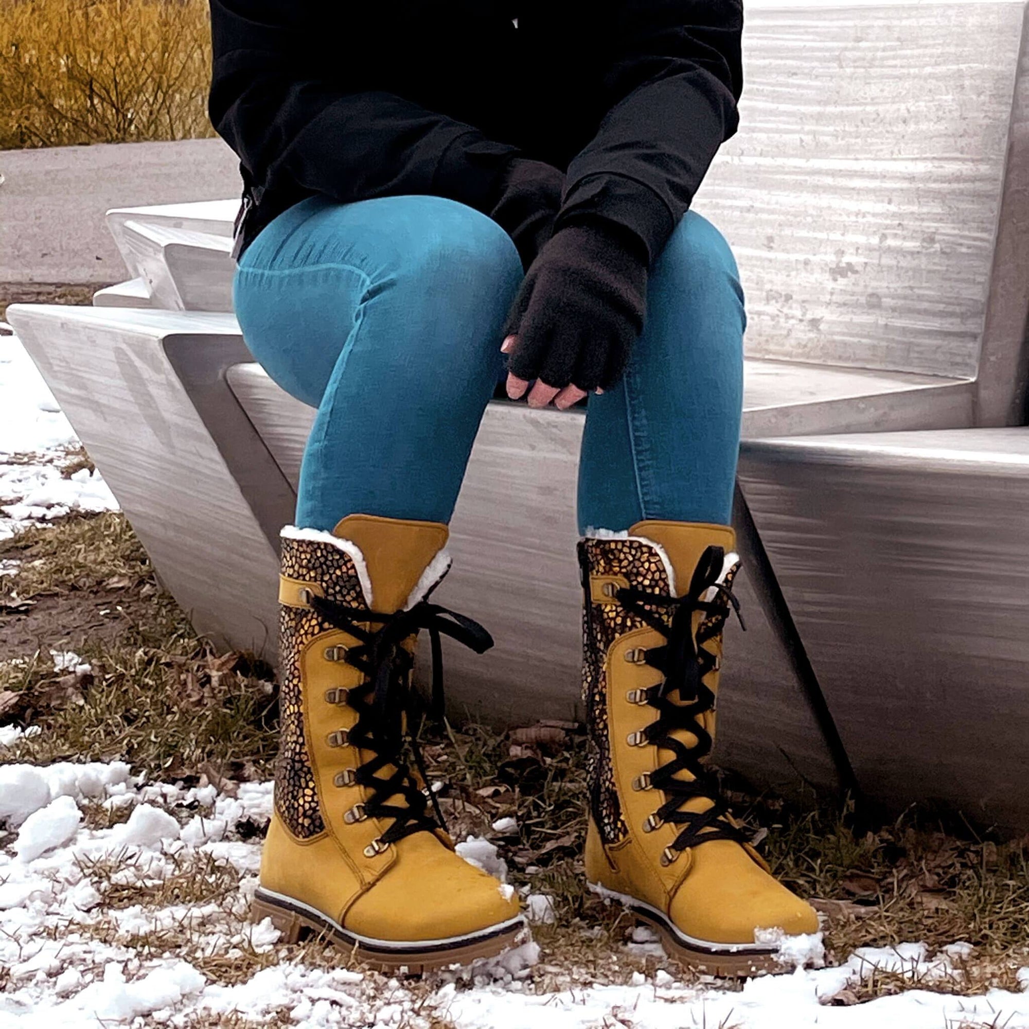 Marlee winter boot for women - Sari-Croco