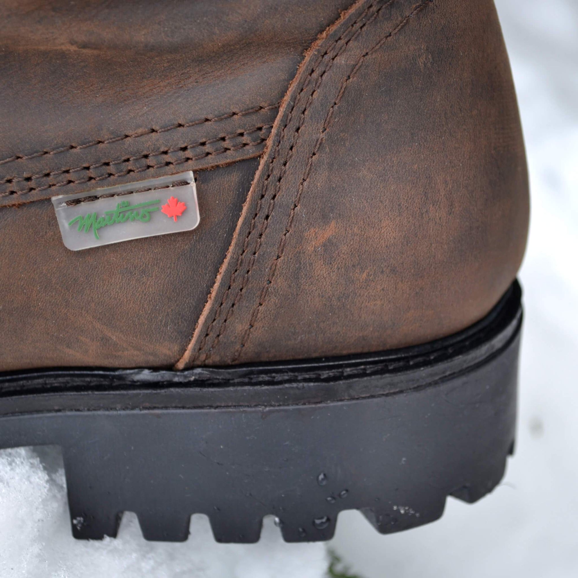 Nelson winter boot for men - Black-Brown