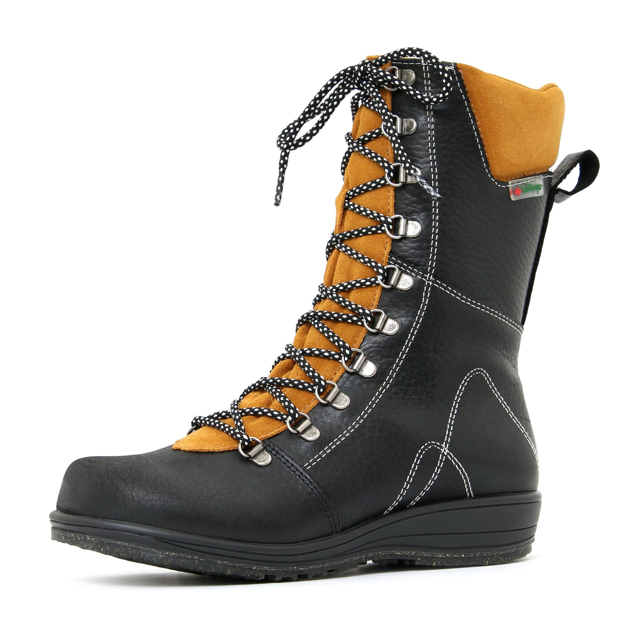 Banff winter boot for women - Black-Grey