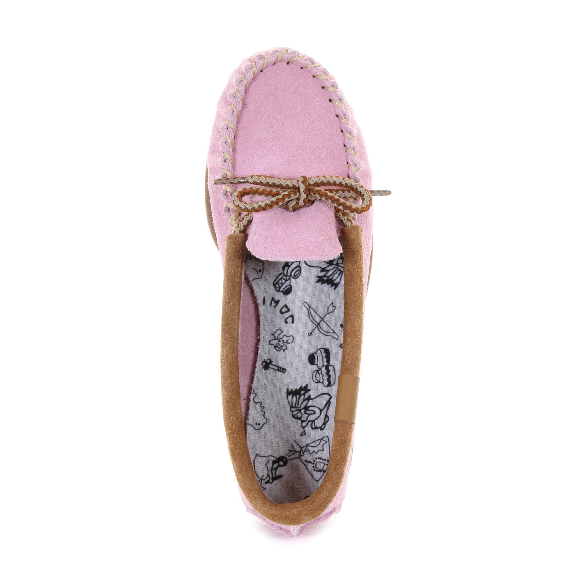 Canada Mocc Pink Moccasin for Women