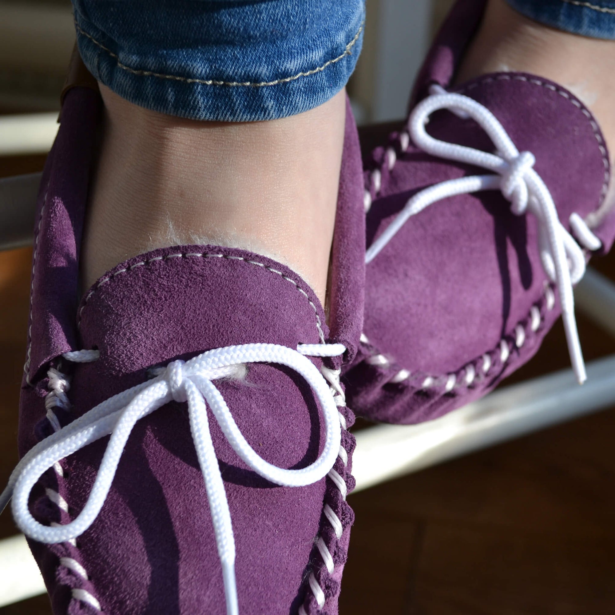 Lonan moccasin for kid - Orchid