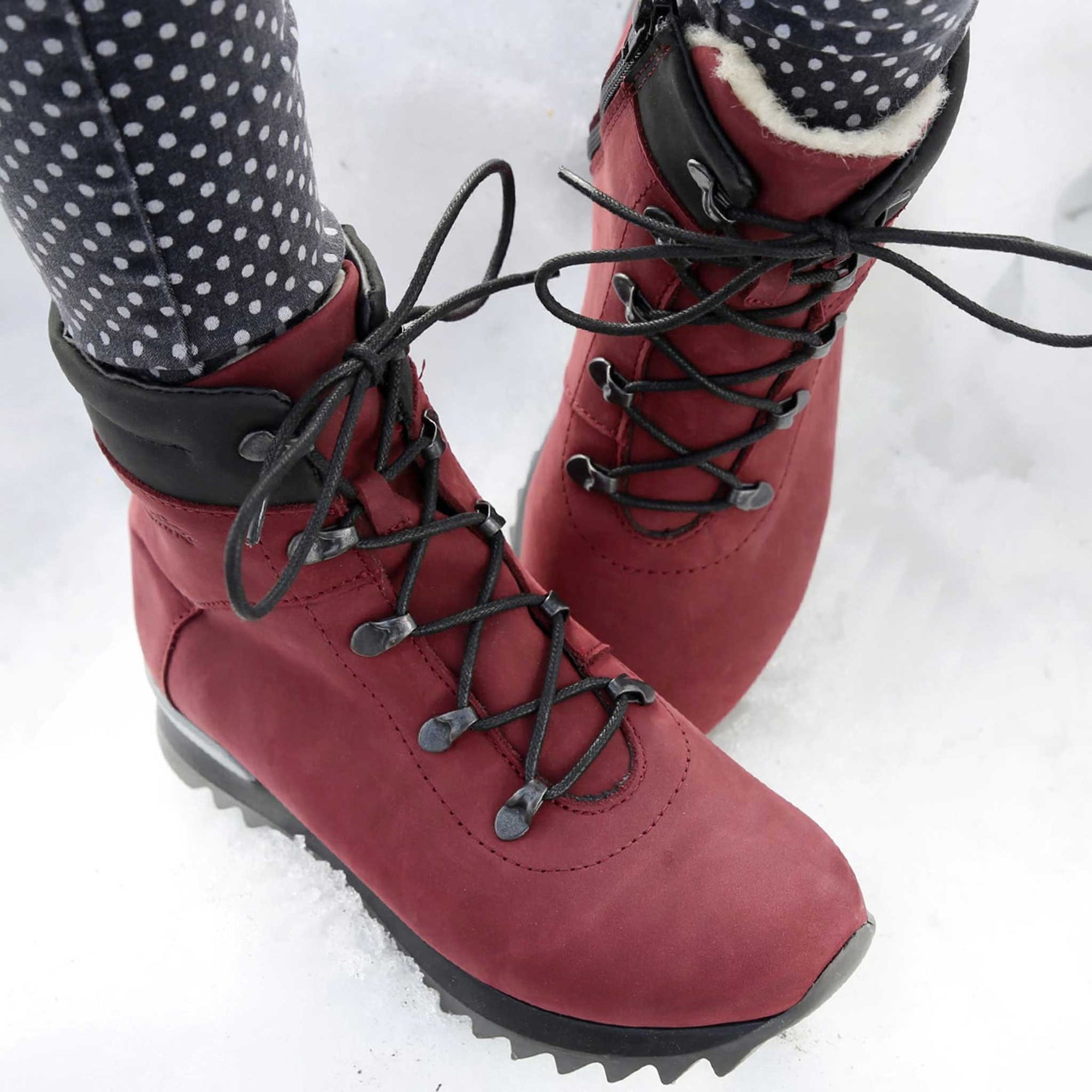 Hike winter boot for women - Black-Sari