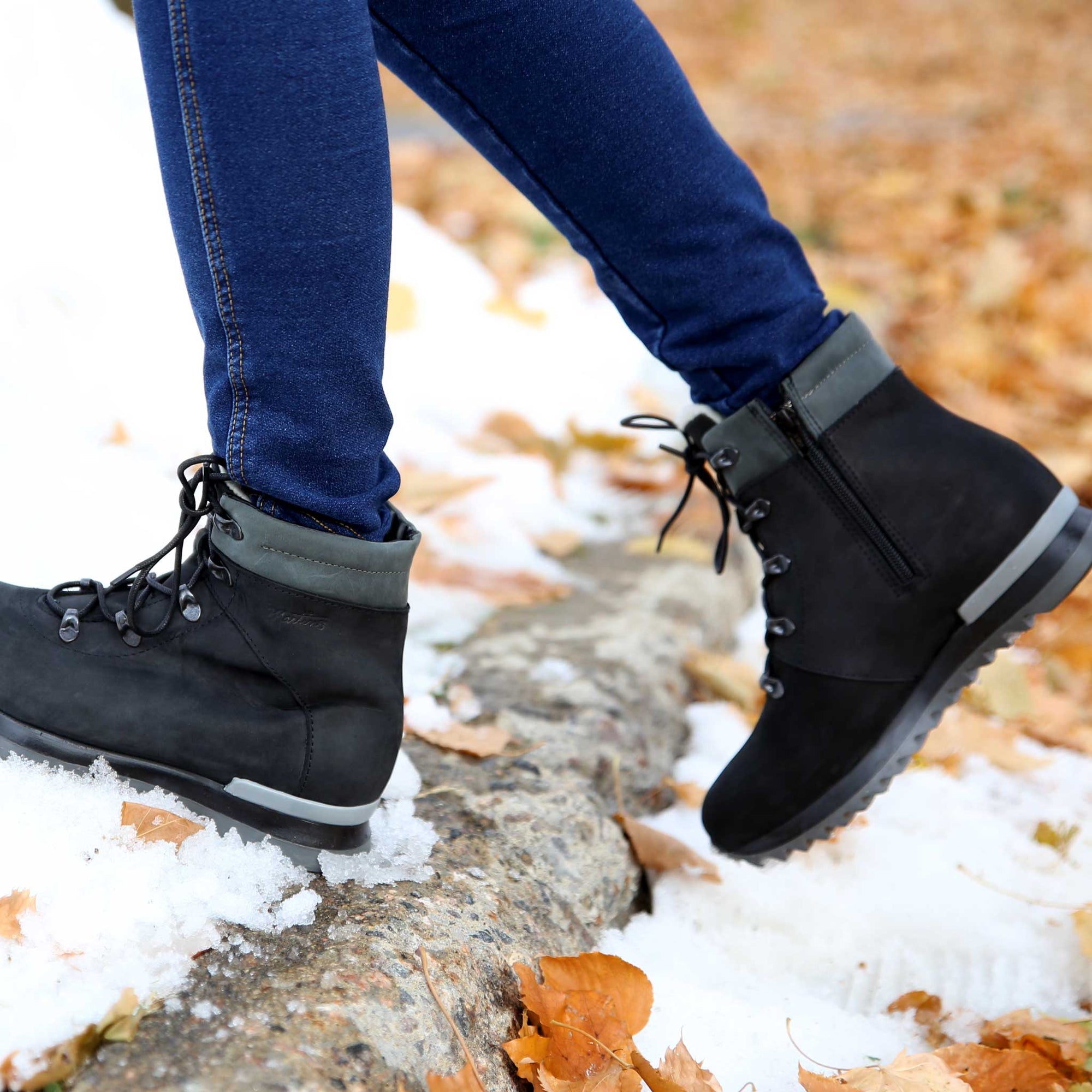 Hike winter boot for women - Black-Sari