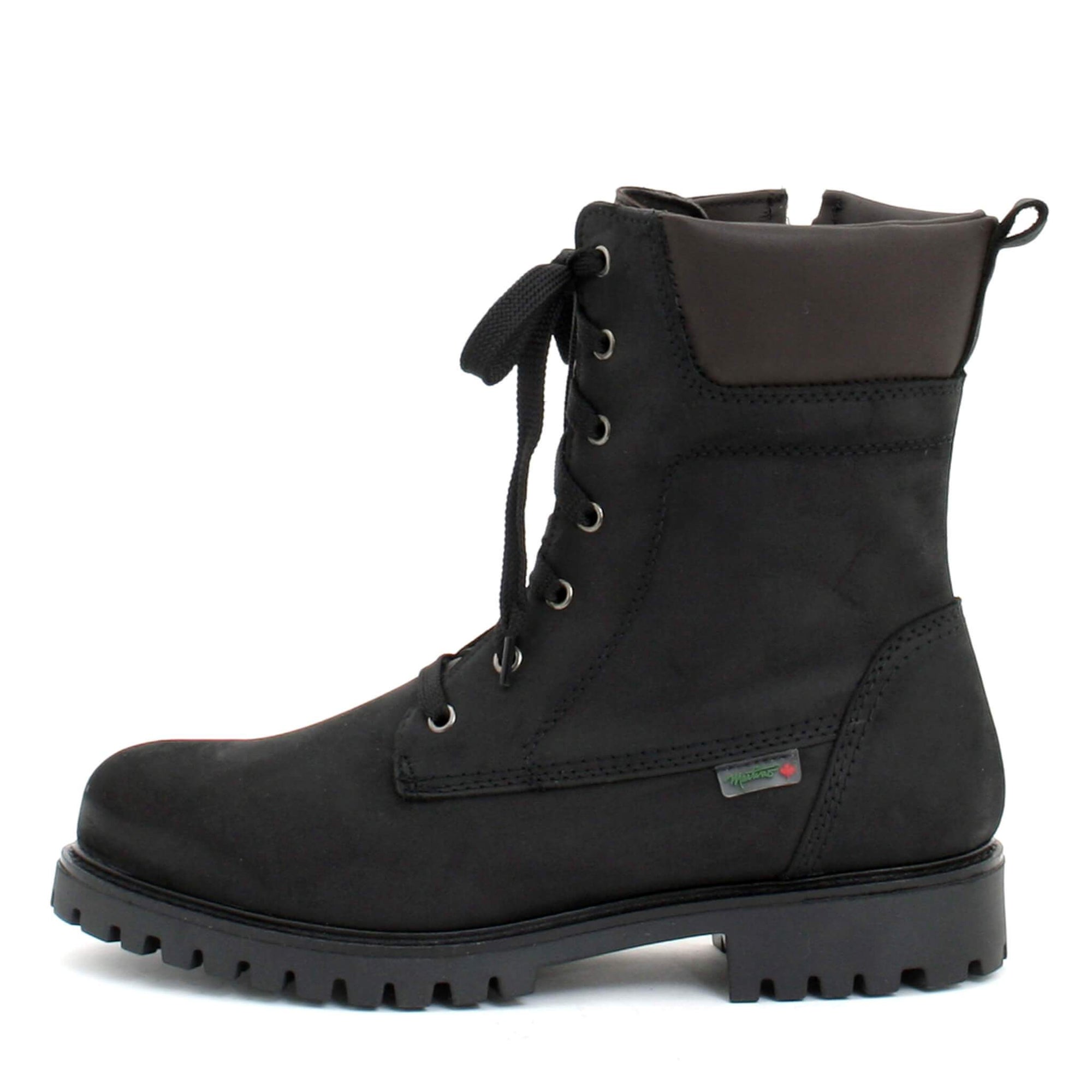 Nelson winter boot for men - Black-Brown